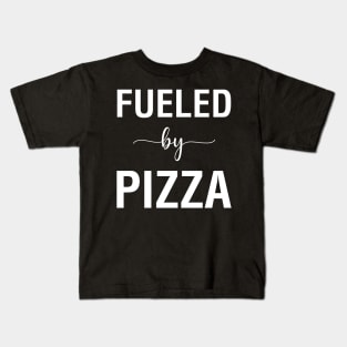 Fueled By Pizza Kids T-Shirt